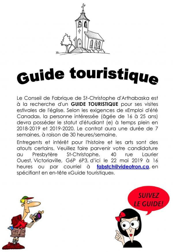 Guide touristique 2019 Affiche docx